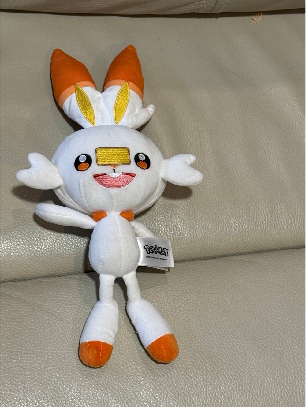 Scorbunny Pokémon plush stuffed animal